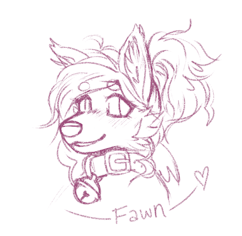 Fawn [lineart sample]
