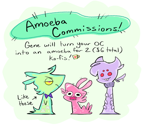 AMOEBA COMMISSIONS